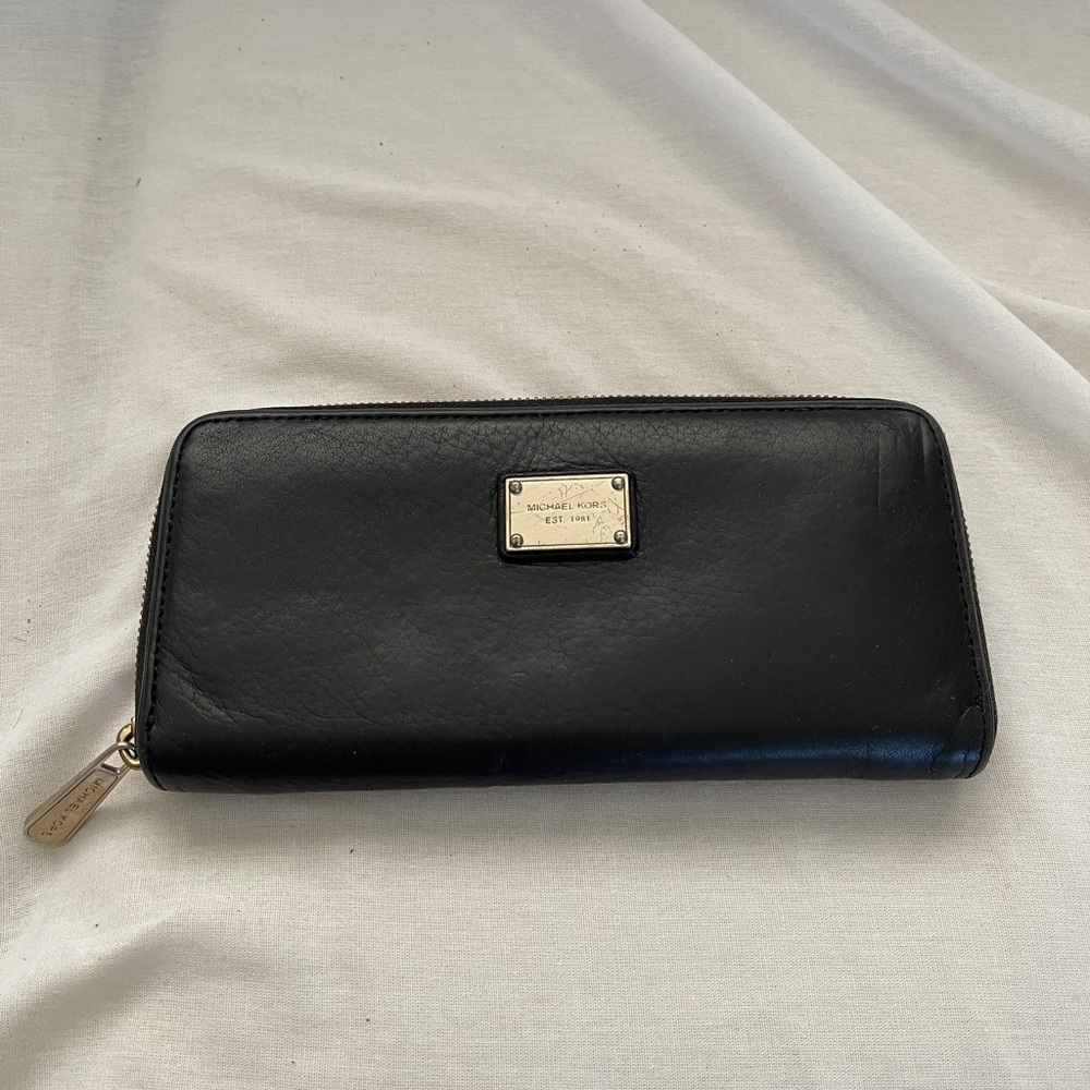 Michael Kors leather wallet